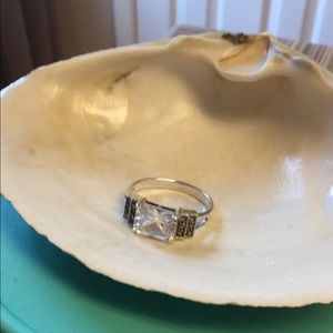 925 Silver & Topaz Ring